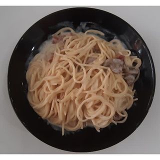 Espaguetis carbonara 