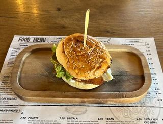 Burger Fried chicken