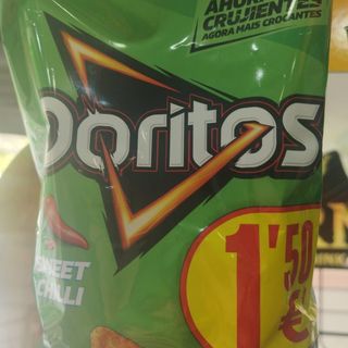 Paquete de doritos chili 