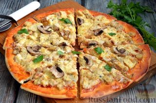 Курица с грибами