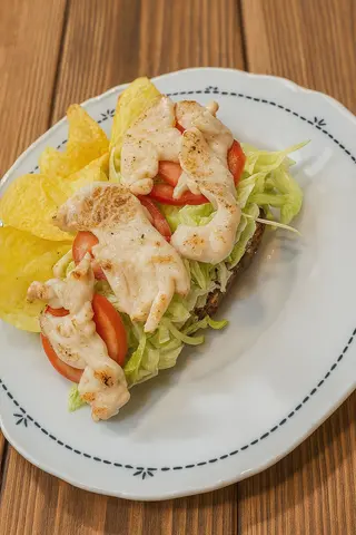 Tosta de pollo