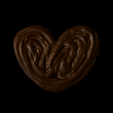 Palmera de chocolate