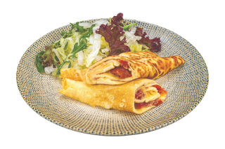 Омлет със сушени домати