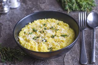 Risotto cu unt și parmezan