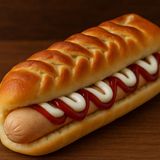 ჰოთ-დოგი ქათმის სოსისით