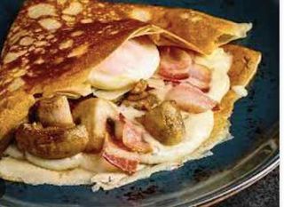 Crêpe Carbonara