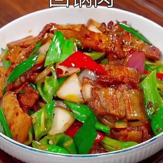 Panceta de Cerdo cocinado dos veces 回锅肉