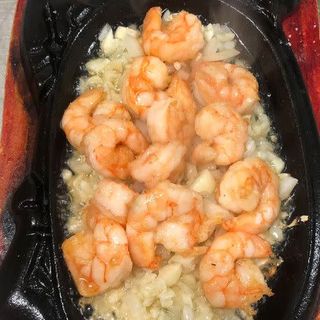 Gambas de ajillos a la plancha