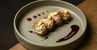 Uramaki tempura