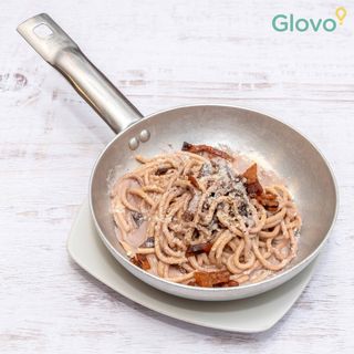 Tonnarello gricia al vino rosso