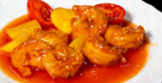 73 Gamberi agro dolce