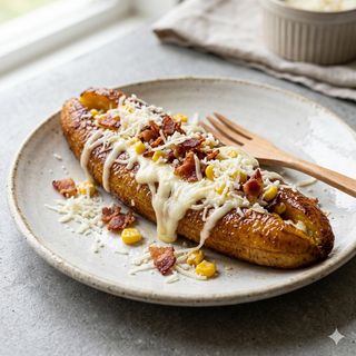Plátano Maduro Relleno Chévere