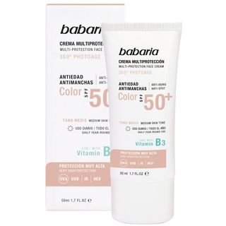 Babaria Crema Multiprotección Color Spf50+ 1457523 50Ml
