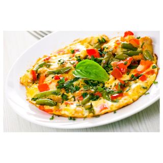 Омлет с овощами