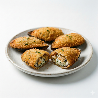 Mejillones Rellenos Rebozados