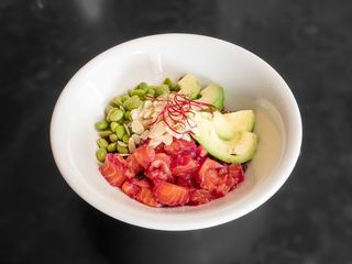 Pokè di Salmone selvaggio marinato