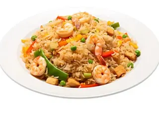 22.Arroz Frito Con Gambas