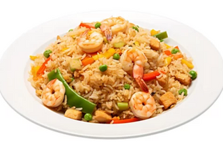 Arroz Frito Con Gambas