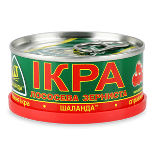 Ікра лососева «Шаланда» зерниста, з/б (100г)