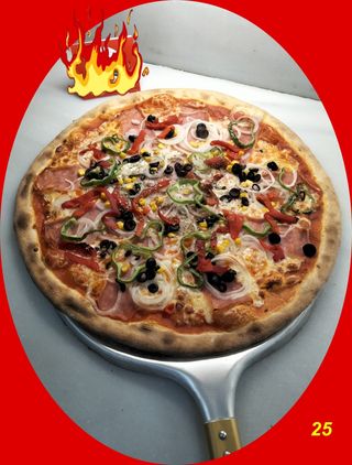 Pizza Familiar Colore (40 Cm.)