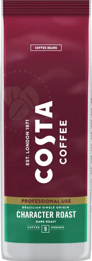 COSTA 1KG CHARACTER ROAST BRAZILIAN BEANS