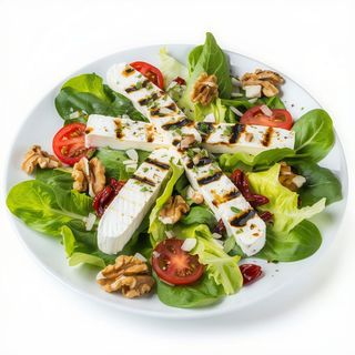 Ensalada de queso de cabra