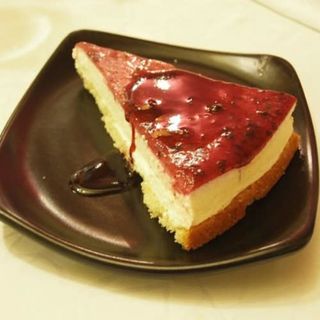 Tarta Queso Con Arándanos