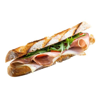 Bocadillo De Vegetaly Jamón Cocido Pan Viena