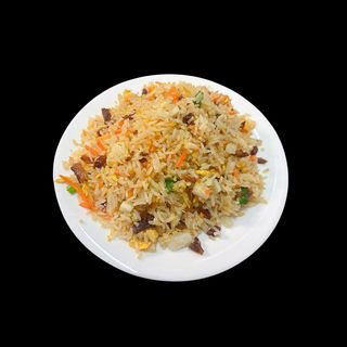 riso saltato con carne essiccata(酱油肉炒饭）