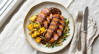 Retro duck breast