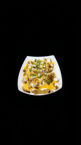 Crispy Chicken Loaded Fries