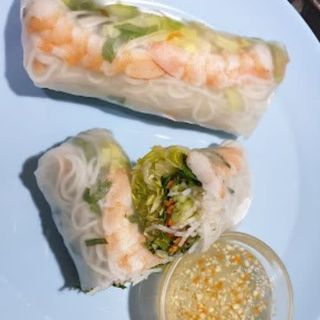 Rollito de gamba frita (7 uds.)