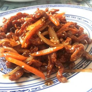 Tiras de ternera agripicantes