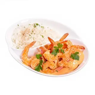 Langostinos Con Curry