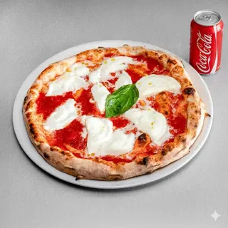 Menù Pizza Margherita + bibita