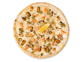 З морепродуктами 25см