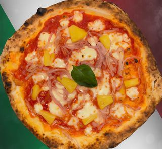 Pizza hawaiana