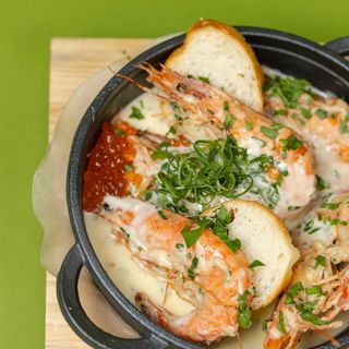 Королевские креветки в сливочном соусе Asti