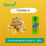 Makloub jambon + Boga