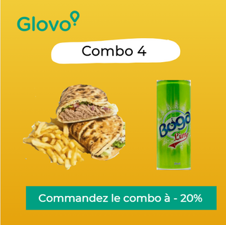 Makloub jambon + Boga