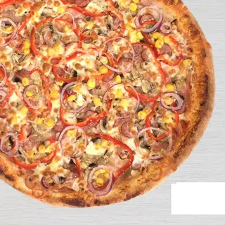 Pizza BBQ cu pui 40 cm