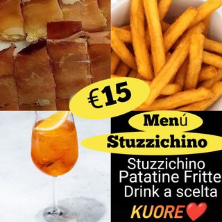 Menu stuzzichino original crudo