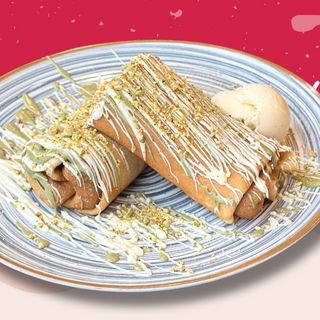 Dubai palacinka sa malinom i nutelom