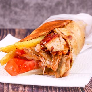 Голям дюнер с двойно месо