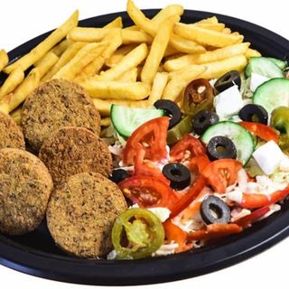 Super talerz falafel 