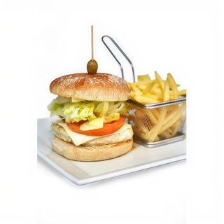 Hamburguesa casera pollo (250 g.)