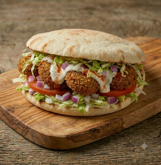 Panino falafel
