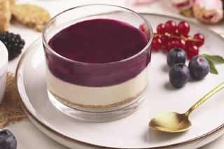 Dolcevita monoporzione, cheesecake ai frutti di bosco dolcevita