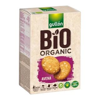 Galletas de Avena Ecológicas sin Lactosa Gullón 250 Gr.