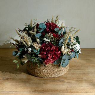 Cesto Flor Preservada Tamaño L